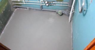 Наливной пол в туалете Бугульма, цена от 872 руб.